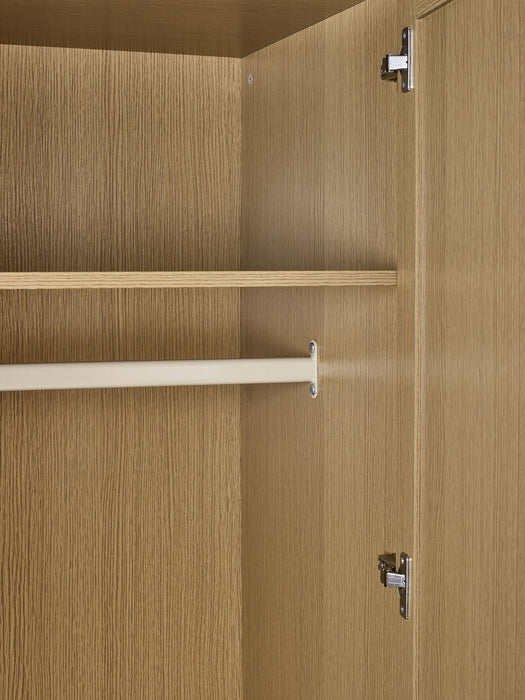 Sansa 2 Door Wardrobe - Luminex FurnitureWardrobeSIA004