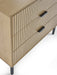 Sansa 3 Drawer Chest - Modern Wood & Metal - Luminex FurnitureChest of drawersSIA001