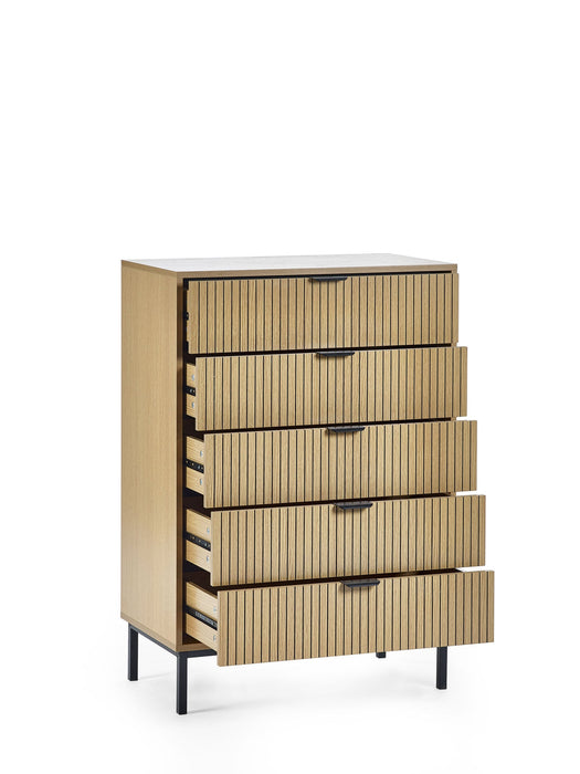 Sansa 5 Drawer Chest - Luminex FurnitureChest of drawersSIA003