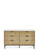 Sansa 6 Drawer Chest - Luminex FurnitureChest of drawersSIA005