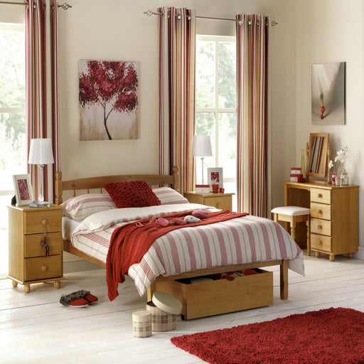Santiago Pine Bed - Luminex FurnitureWooden BedsUP10113