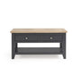 Savannah Dark Grey Coffee Table with Drawers - Luminex FurnitureCoffee TableBOR104