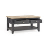 Savannah Dark Grey Coffee Table with Drawers - Luminex FurnitureCoffee TableBOR104