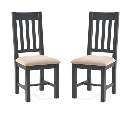 Savannah Dining Chairs – Set of 2 in Grey Finish - Luminex FurnitureChairsBOR103