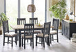 Savannah Dining Chairs – Set of 2 in Grey Finish - Luminex FurnitureChairsBOR103