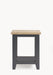 Savannah Lamp Table – Dark Grey | Rustic Parquet Design - Luminex FurnitureLamp TableBOR105