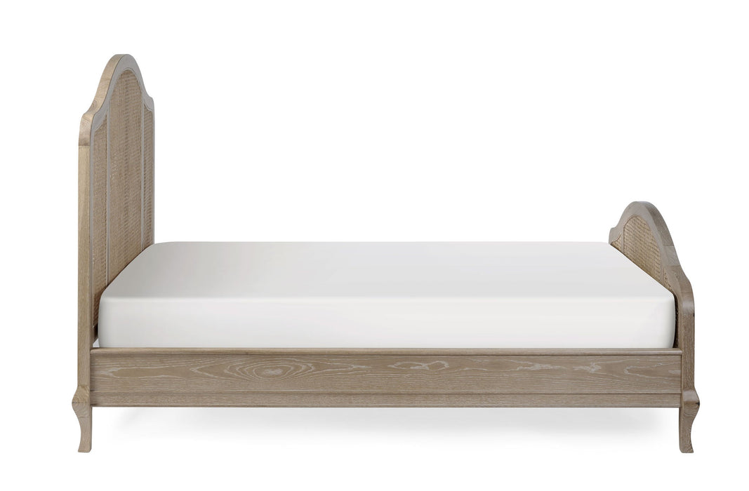 Savannah Rattan Bed - Light Oak - Luminex FurnitureWooden BedsFLE001