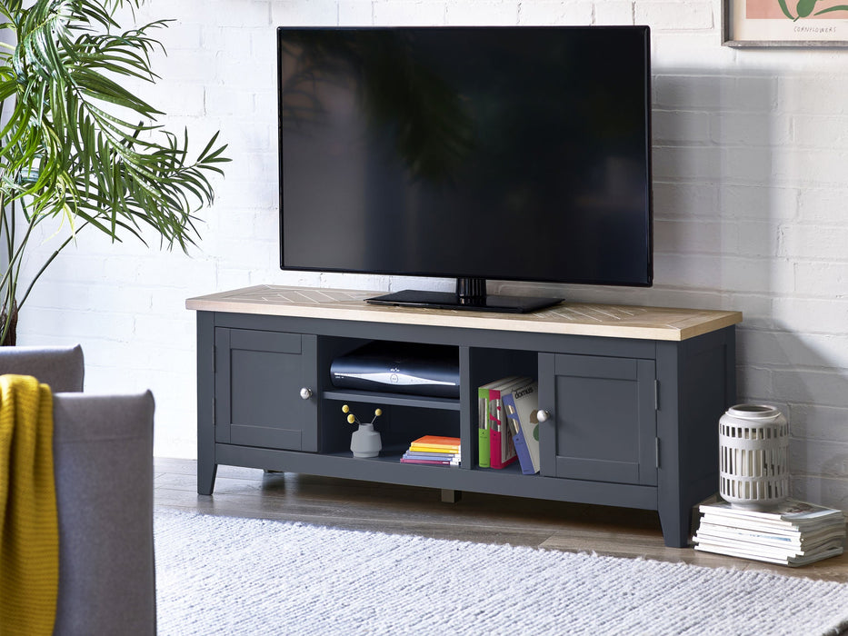 Savannah TV Unit – Dark Grey - Luminex FurnitureTV UnitBOR108