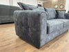Savoy Black 3 Seater Sofa – Faux Leather Design - Luminex FurnitureSofasserena_sofa_black_3_seater