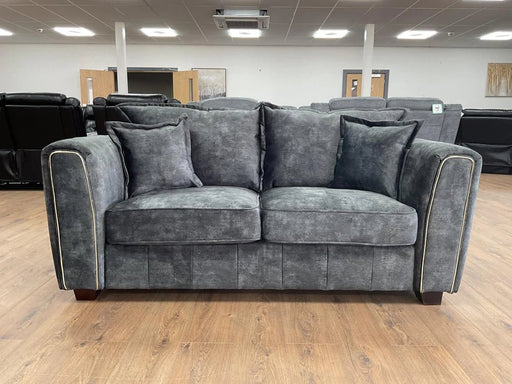 Savoy Black 3+2 Sofa Set – Faux Leather Design - Luminex FurnitureSofasserena_sofa_black_3+2_set