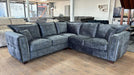 Savoy Black Large Corner Sofa – Faux Leather Design - Luminex FurnitureSofasserena_sofa_black_large_corner