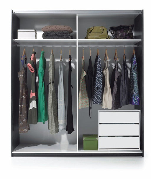 Selviano Alpine White 3 - Drawer Internal Storage Unit - Luminex FurnitureWardrobe2428