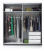 Selviano Alpine White 3 - Drawer Internal Storage Unit - Luminex FurnitureWardrobe2428