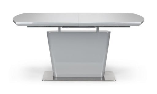 Seraphina High Gloss Extending Table - Grey - Luminex FurnitureDining TableCOM151