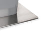 Seraphina High Gloss Extending Table - Grey - Luminex FurnitureDining TableCOM151
