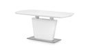 Seraphina High Gloss Extending Table - White - Luminex FurnitureDining TableCOM101
