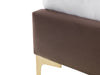 Seren Bed – Truffle Velvet - Luminex FurnitureFabric BedsDEC001