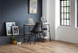 Serena Desk – Sonoma Oak & Black Metal Frame - Luminex FurnitureDeskTRI207