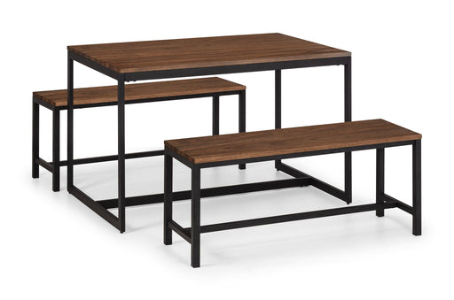 Serena Dining Table - Walnut - Luminex FurnitureDining TableTRI508