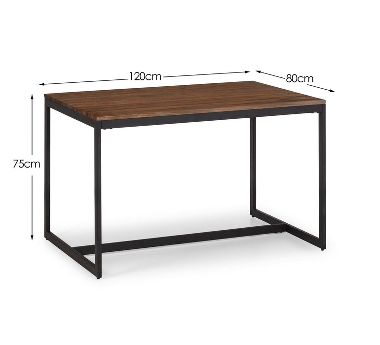 Serena Dining Table - Walnut - Luminex FurnitureDining TableTRI508
