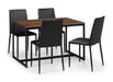 Serena Dining Table - Walnut - Luminex FurnitureDining TableTRI508