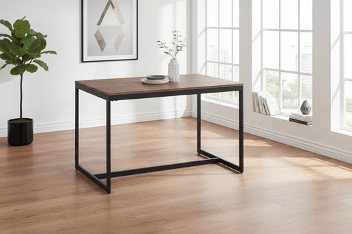 Serena Rectangular Dining Table - Walnut Top with Metal Frame - Luminex FurnitureDining TableTRI508