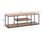 Serena TV Unit – Sonoma Oak - Luminex FurnitureTV UnitTRI223