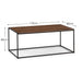 Serena Walnut Coffee Table - Luminex FurnitureCoffee TableTRI504