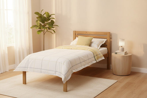 Seville Solid Pine Single Bed - Luminex FurnitureWooden BedsSLO101