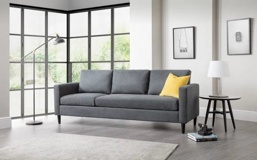 Sienna 3 Seater Sofa in Forge Grey - Versatile Corner & Ottoman - Luminex FurnitureSofasMAR501