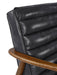 Sienna Accent Chair - Brown or Black Faux Leather - Luminex FurnitureOccasional ChairsMAR001