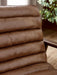 Sienna Accent Chair - Brown or Black Faux Leather - Luminex FurnitureOccasional ChairsMAR002