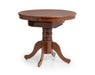 Sienna Round To Oval Extending Table - Mahogany - Luminex FurnitureDining TableCAN007