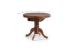 Sienna Round To Oval Extending Table - Mahogany - Luminex FurnitureDining TableCAN007
