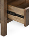 Sierra 3 Drawer Bedside – Rustic Reclaimed Wood Bedroom Storage - Luminex FurnitureBedside TableHER211
