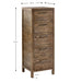 Sierra 5 Drawer Tallboy - Luminex FurnitureChest of drawersHER213