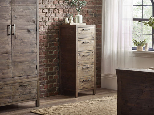 Sierra 5 Drawer Tallboy - Luminex FurnitureChest of drawersHER213