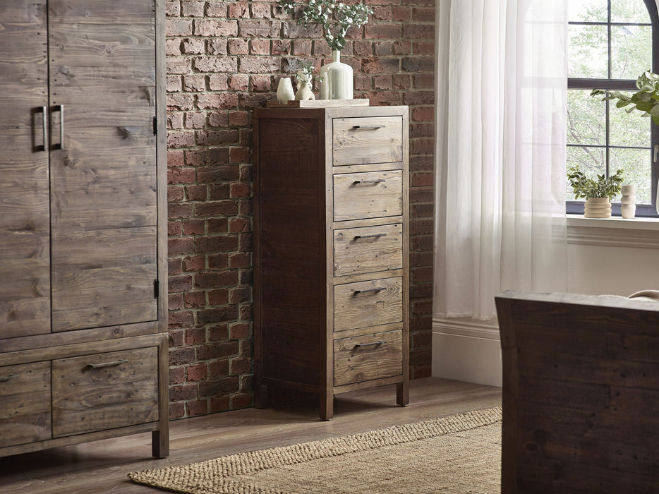 Sierra 5 Drawer Tallboy - Luminex FurnitureChest of drawersHER213