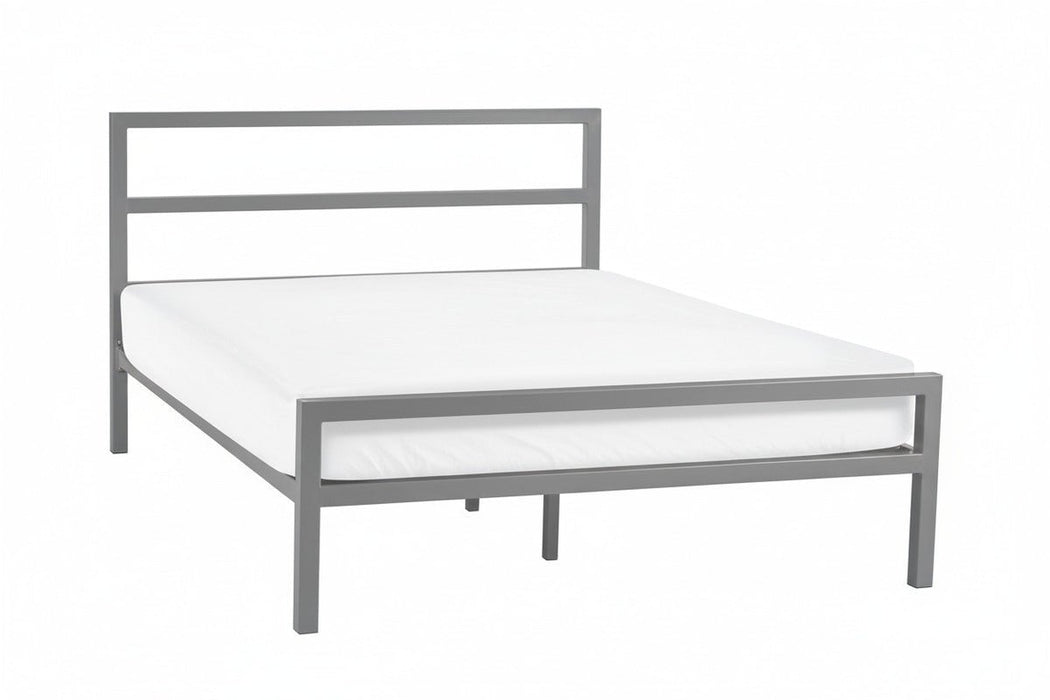 Silas Metal Bed Frame – Black or Silver - Luminex FurnitureMetal BedsSOT002