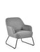 Silvan Grey Accent Chair - Luminex FurnitureOccasional ChairsDAV301