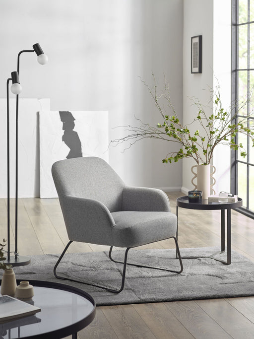 Silvan Grey Accent Chair - Luminex FurnitureOccasional ChairsDAV301
