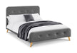Sloane Fabric Bed - Grey Linen - Luminex FurnitureFabric BedsAST201