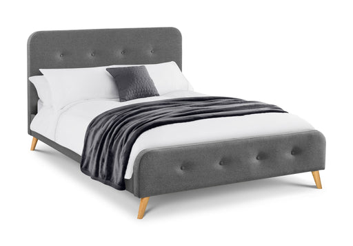 Sloane Fabric Bed - Grey Linen - Luminex FurnitureFabric BedsAST201
