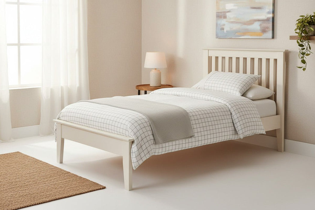 Soho Shaker Oak Bedstead - Luminex FurnitureBedSAL107