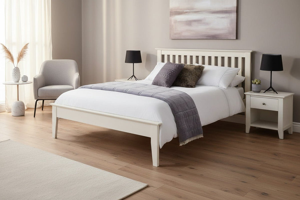 Soho Shaker Oak Bedstead - Luminex FurnitureBedSAL108
