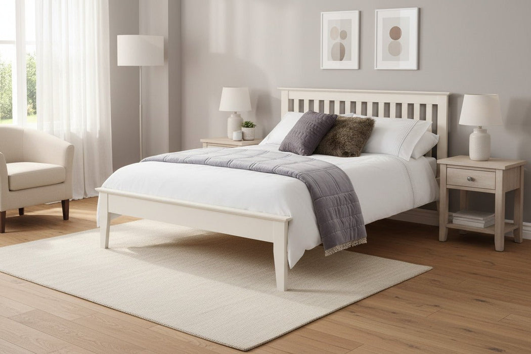 Soho Shaker Oak Bedstead - Luminex FurnitureBedSAL109