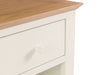 Soho Two - tone Bedside Table – Ivory & Oak - Luminex FurnitureBedside TableSAL301