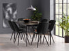 Sorelle Dining Chairs – Grey Upholstery (Set of 2) - Luminex FurnitureChairsOTT101