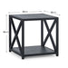 Sorrel Lamp Table – Black Ash - Luminex FurnitureLamp TableLIM001