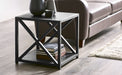 Sorrel Lamp Table – Black Ash - Luminex FurnitureLamp TableLIM001